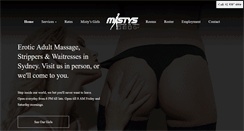 Desktop Screenshot of mistys.com.au